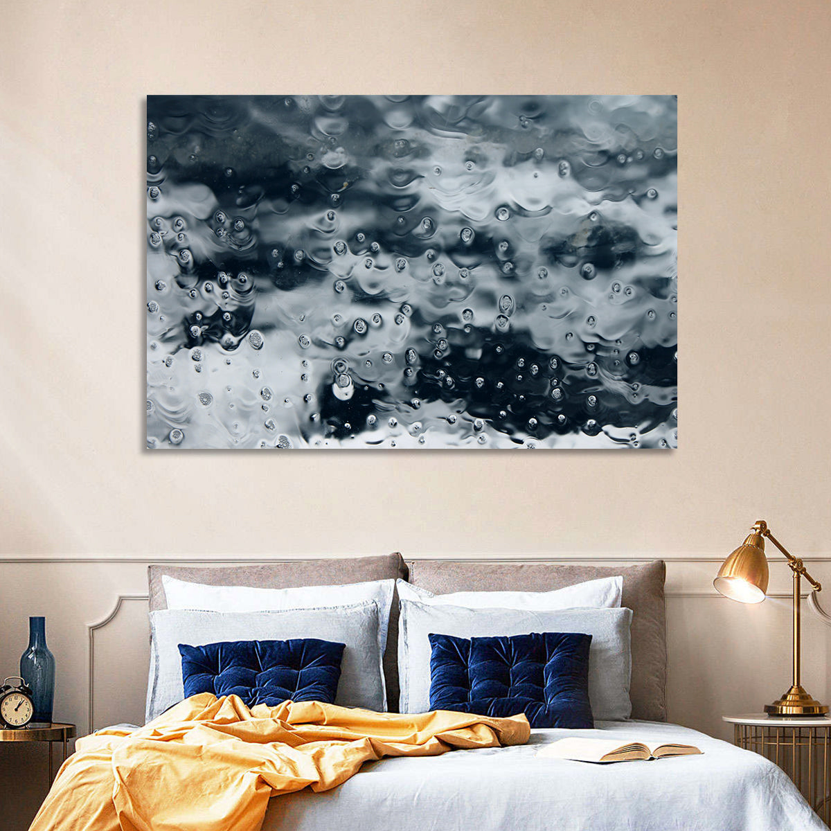 Sea of Teardrops in Ice Wall Art