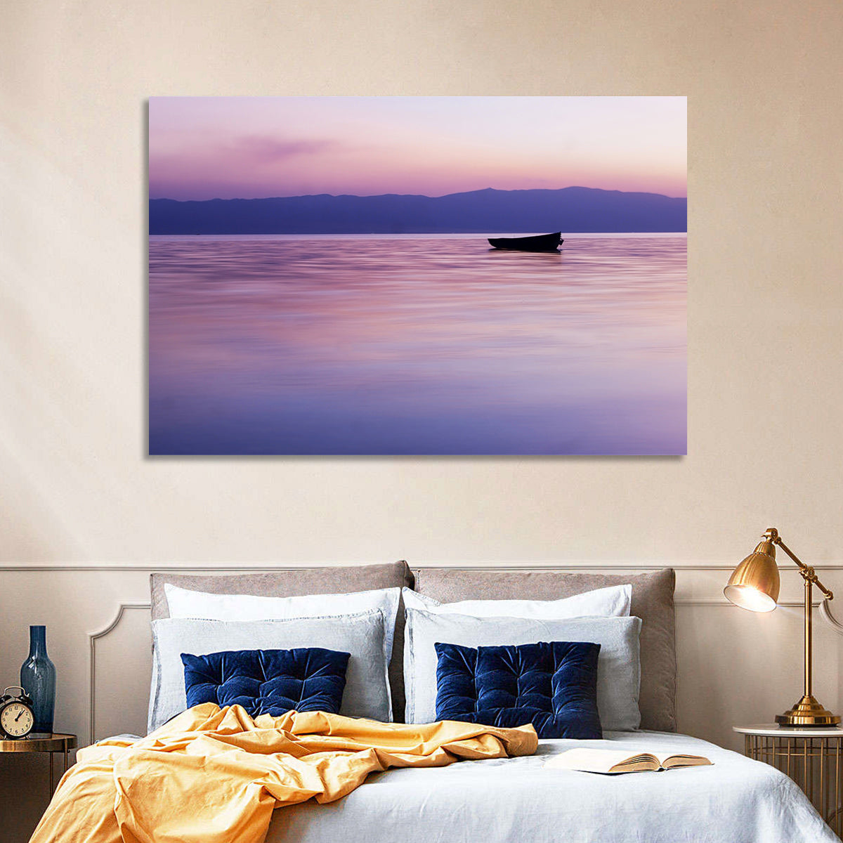 Lake Ohrid Sunset Wall Art