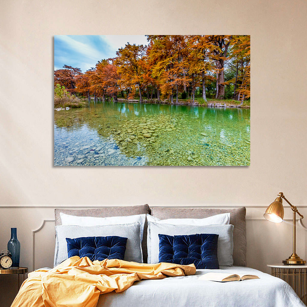 Frio River at Garner State Park Wall Art