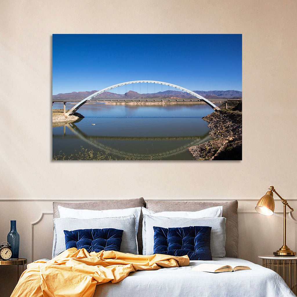 Roosevelt Lake Arch Bridge Wall Art