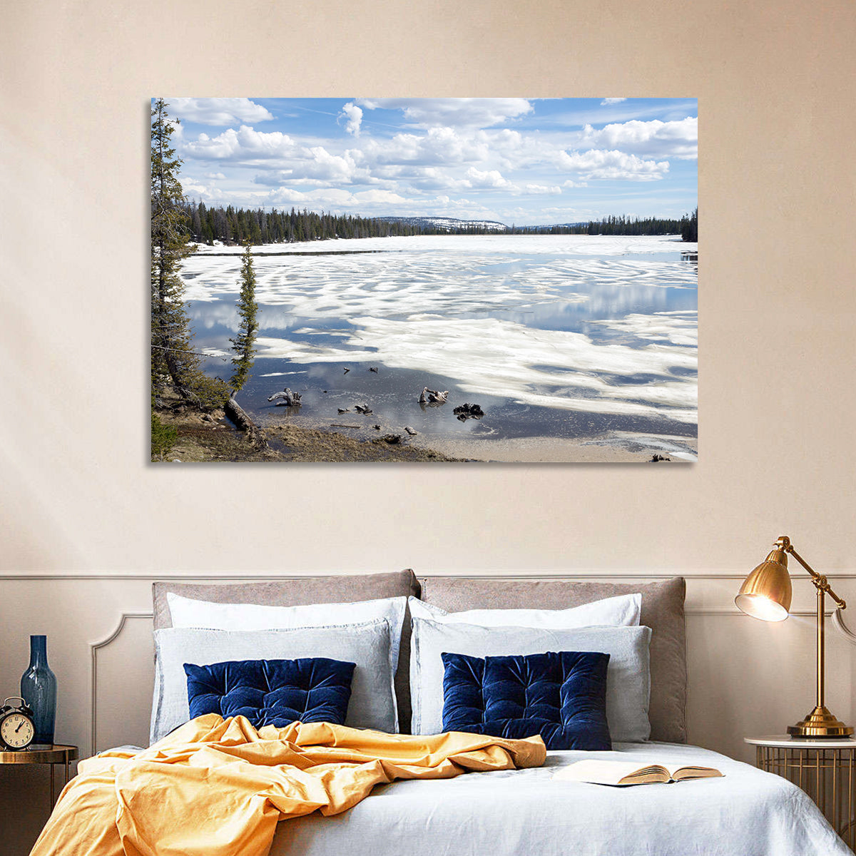Lost Lake Reflections, Utah Wall Art in a room, landscape