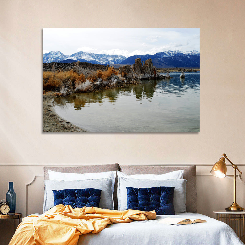 Mono Lake Tufa Towers with Mount Whitney Wall Art