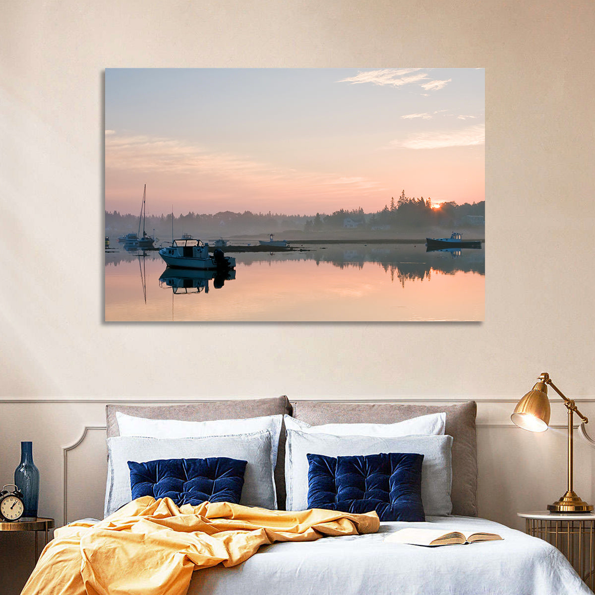 Bass Harbor Sunrise Wall Art