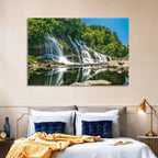 Twin Falls at Rock Island State Park Wall Art