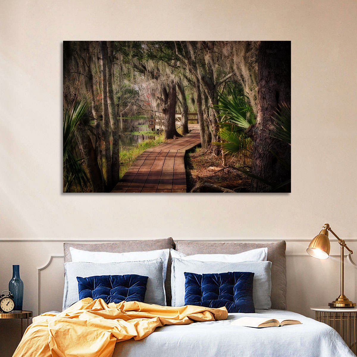 Louisiana Swamp Boardwalk Wall Art