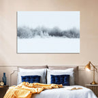 Frosted Winter Forest Wall Art