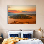 Yellow River Qianshan Bend Wall Art