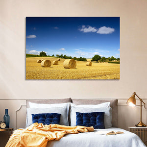 Straw Bales Wall Art