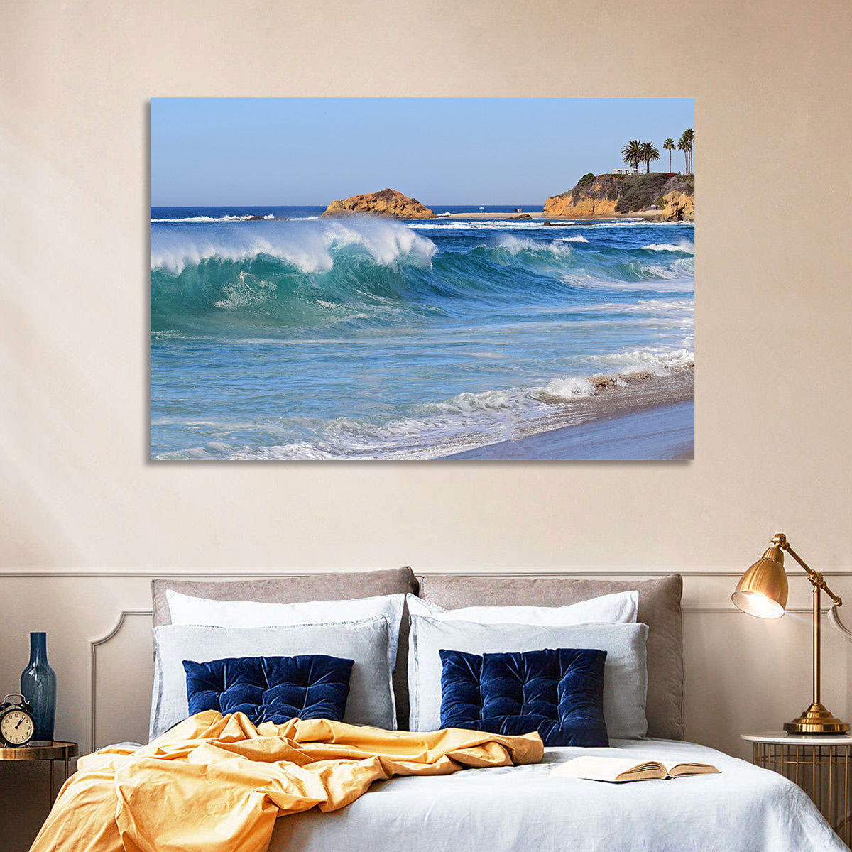South Laguna Beach Wall Art in a room, landscape