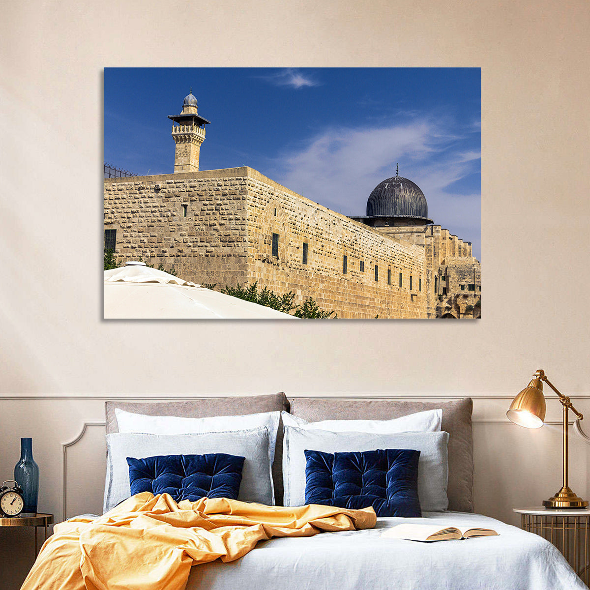 Al Aqsa Mosque, Temple Mount Wall Art in a room, landscape