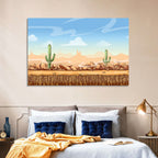Digital Desertscape Wall Art