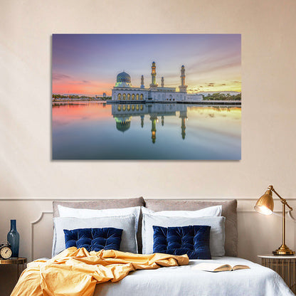 Kota Kinabalu Mosque Wall Art
