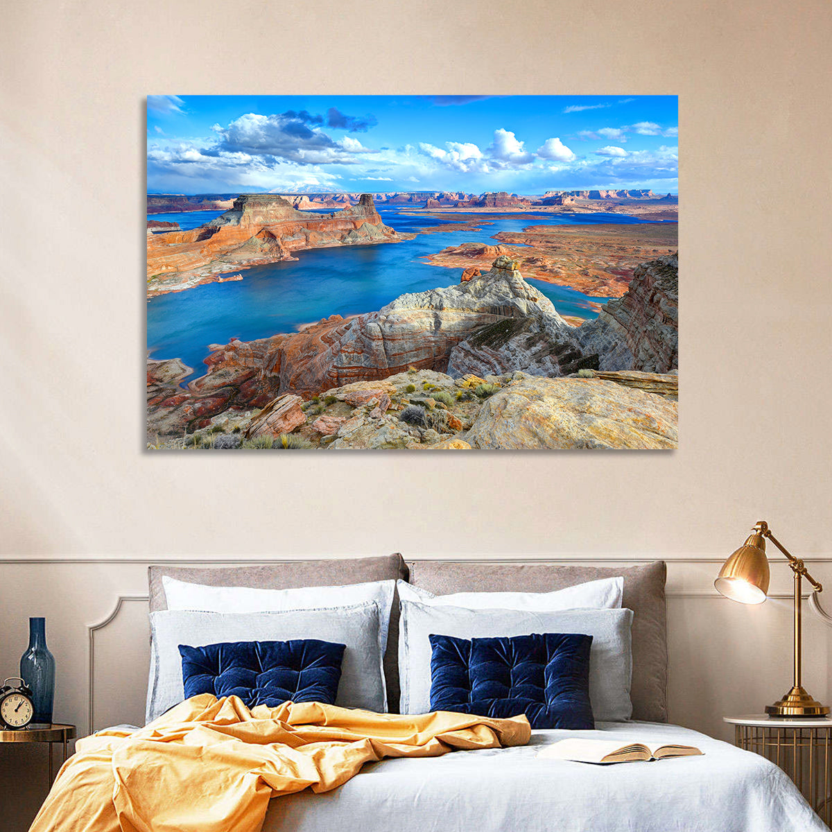 Alstrom Point Arizona Wall Art in a room, landscape