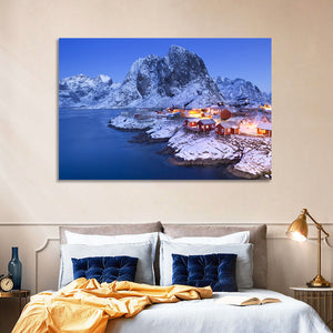 Lofoten in Winter Wall Art