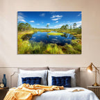 Viru Bogs Reflections Wall Art