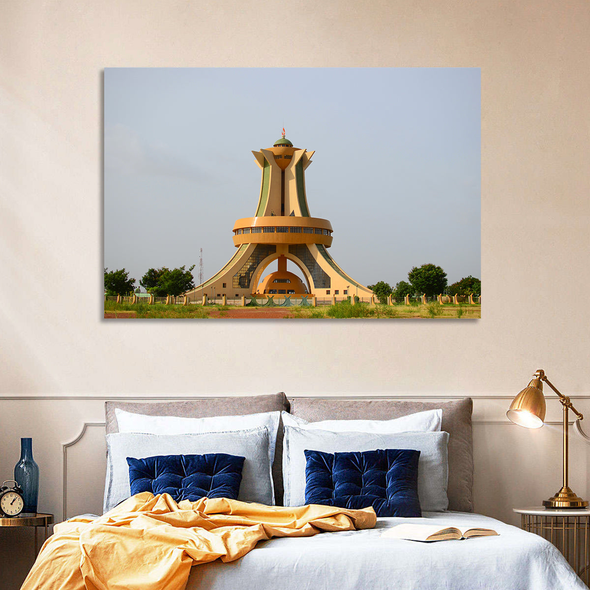Ouagadougou National Monument Wall Art in a room, landscape