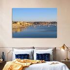 Lake Nasser Harbor View Wall Art