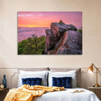 Pine Mountain Trail Sunset Over Cloud Sea Wall Art