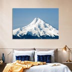 Mount Hood Winter Peak Wall Art