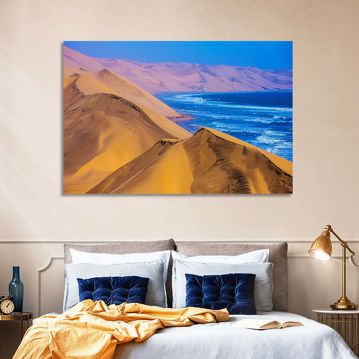 Sandwich Harbour Dunes Meet the Atlantic Wall Art