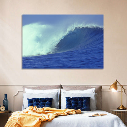 Blue Ocean Wave Wall Art