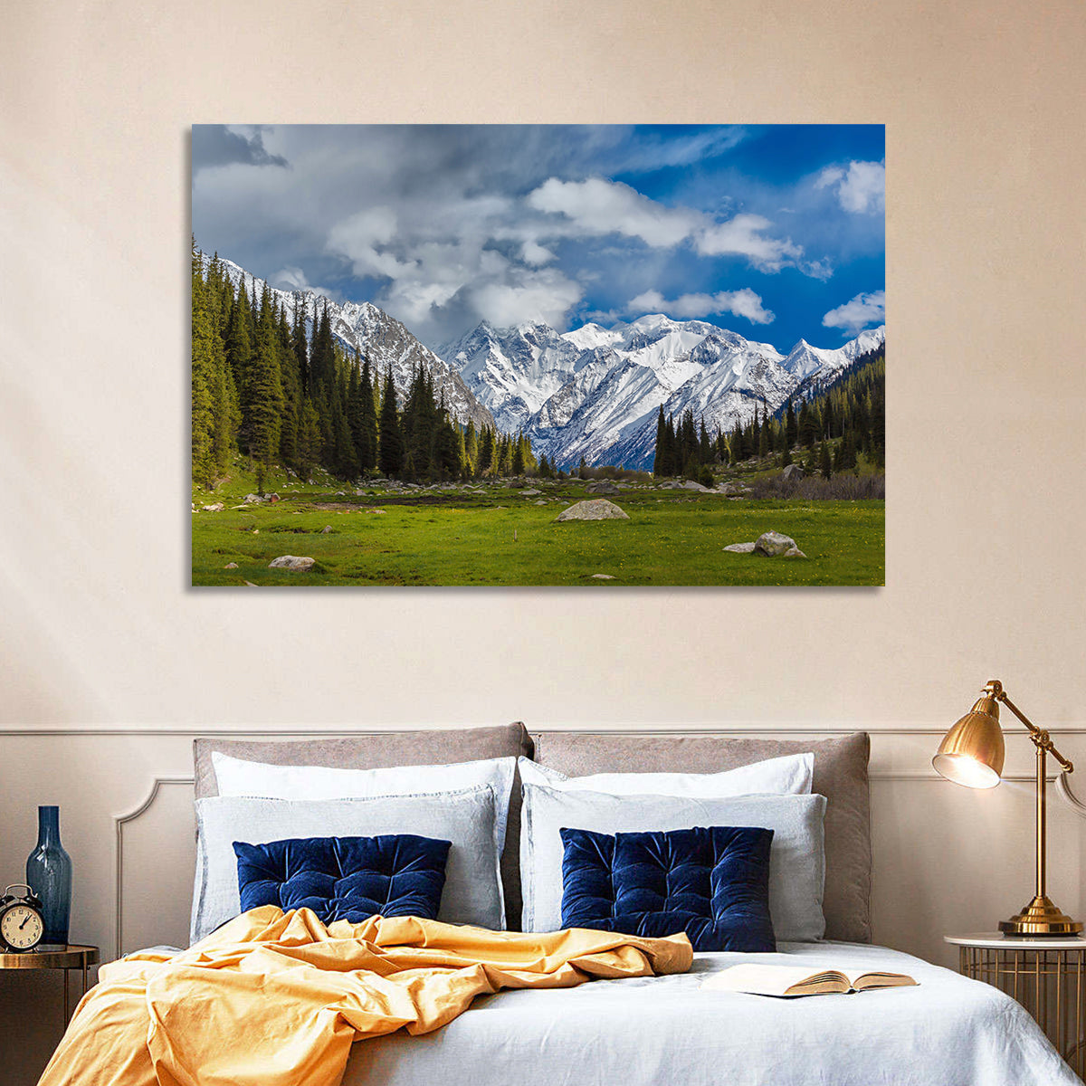 Ala Archa Meadow and Peaks Wall Art