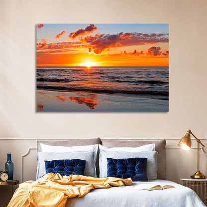 Baltic Sea Sunset Wall Art