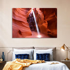 Antelope Canyon Light Beam Wall Art