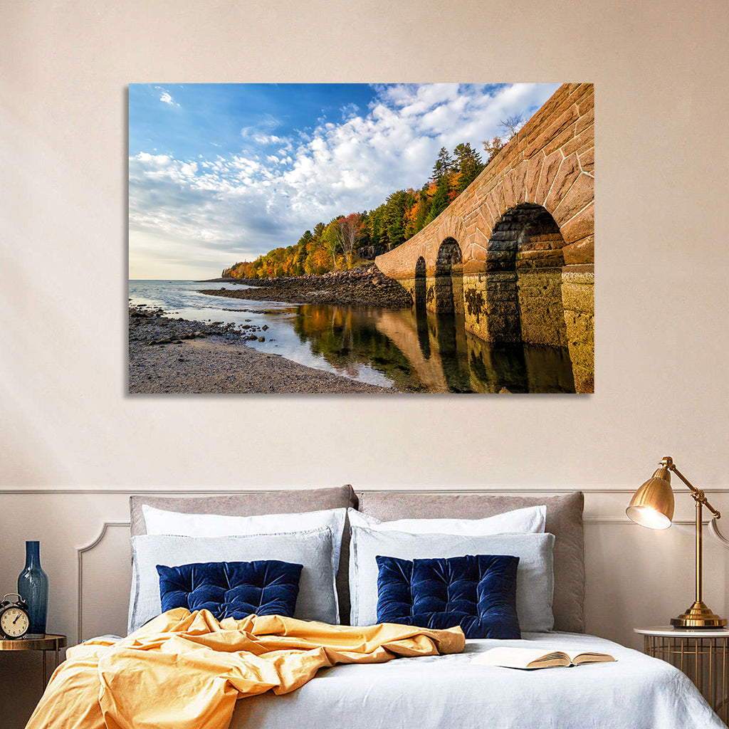 Ells Pier Stone Bridge Wall Art