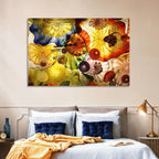 Kaleidoscopic Glass Ceiling Abstract Wall Art