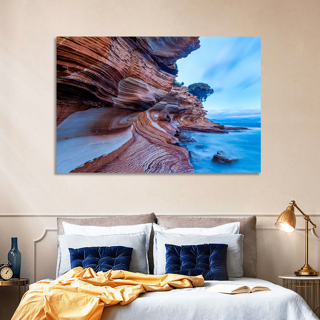 Painted Cliffs, Maria Island Wall Art