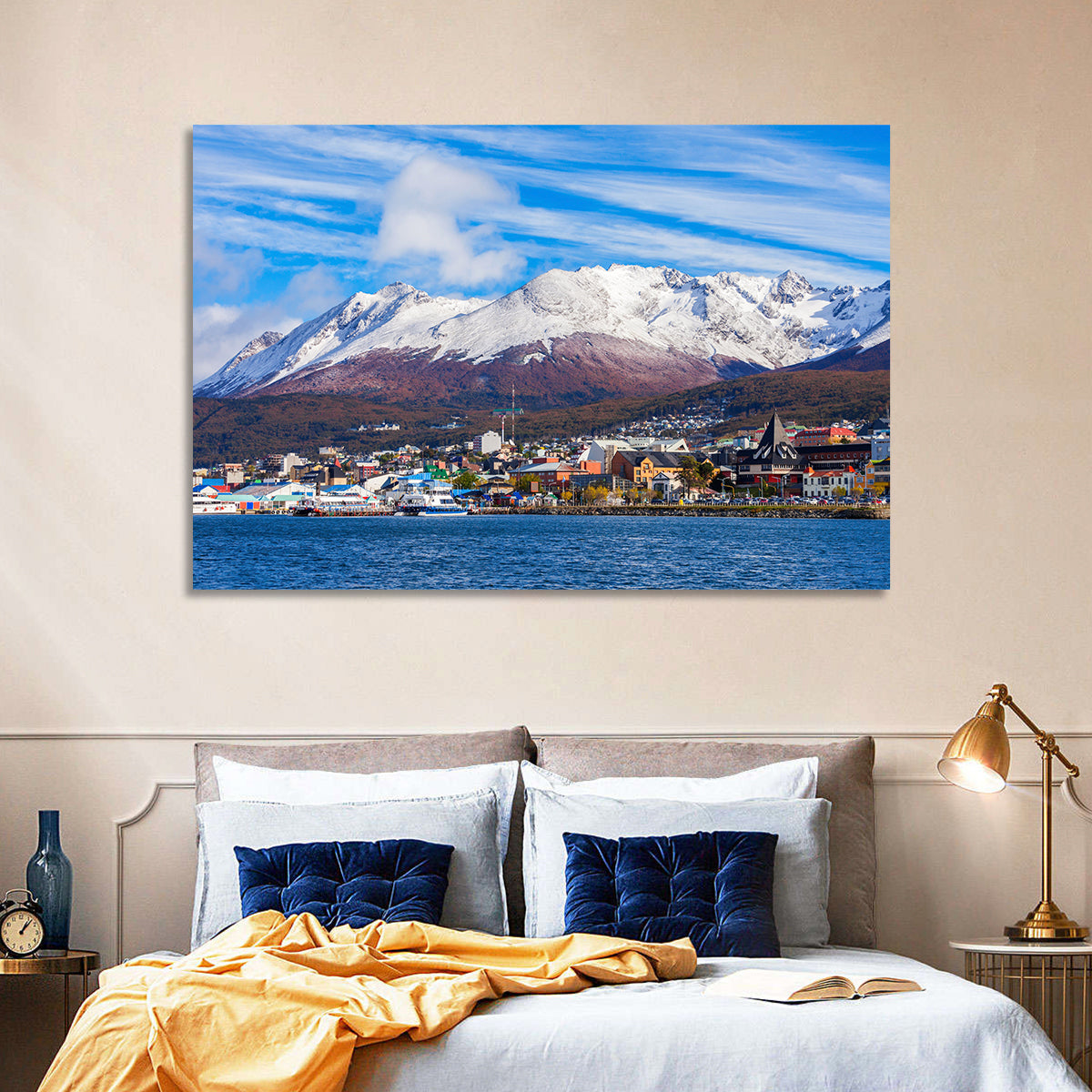 Ushuaia Harbor View Wall Art