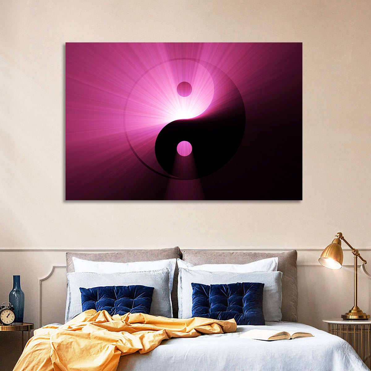 Tai Chi Yin Yang Symbol Wall Art