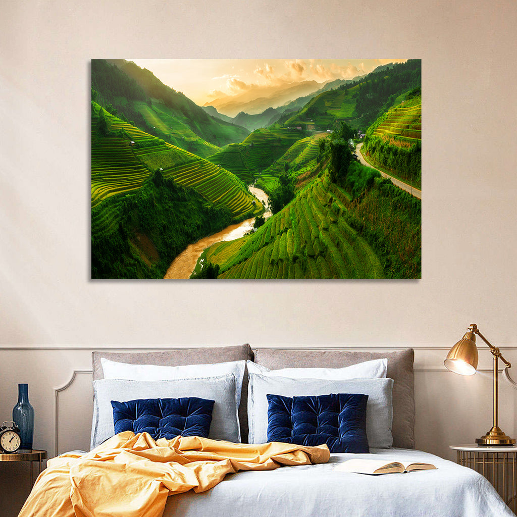 Mu Cang Chai Rice Terraces Wall Art