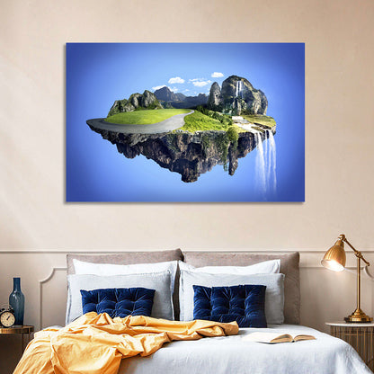 Floating Islands Concept Wall Art