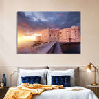 Fort Bokar at Sunset, Dubrovnik Wall Art