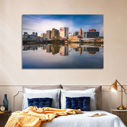 Newark Skyline Wall Art