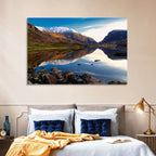 Auger Lake Morning Reflection Wall Art
