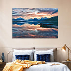 Lake Mcdonald Sunrise Wall Art