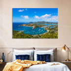 Shirley Heights Harbour View Wall Art