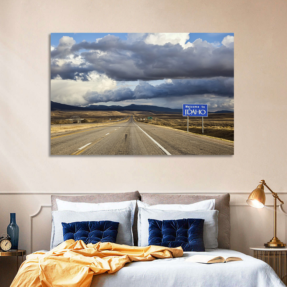 I-15 Idaho Highway Wall Art