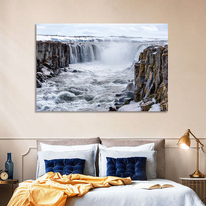 Selfoss Waterfall Wall Art