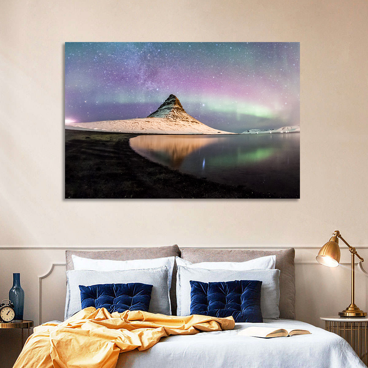 Kirkjufell & Milky Way Wall Art