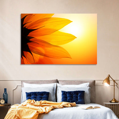 Sunflower Petals Wall Art