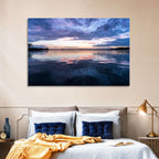 Lake Norman Sunset Reflection Wall Art