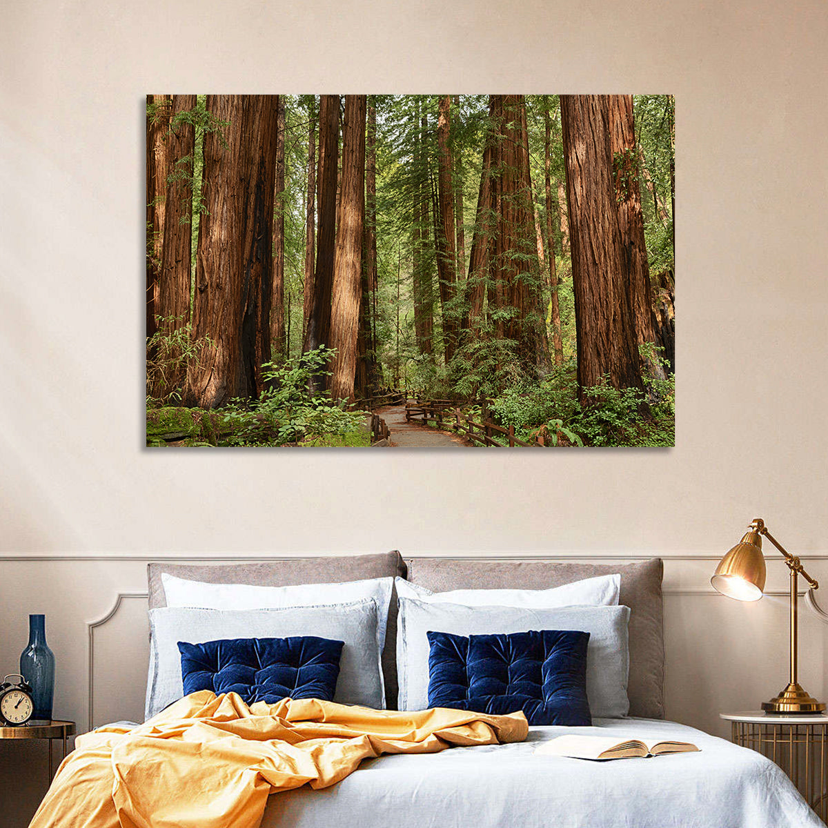 Muir Woods Redwood Trail Wall Art