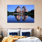Carlson Towers at Dusk Wall Art