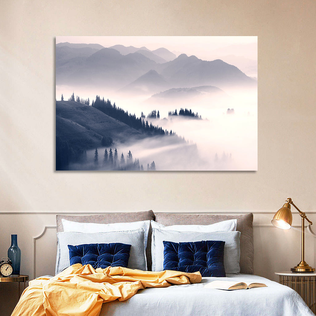 Carpathian Morning Mist Wall Art