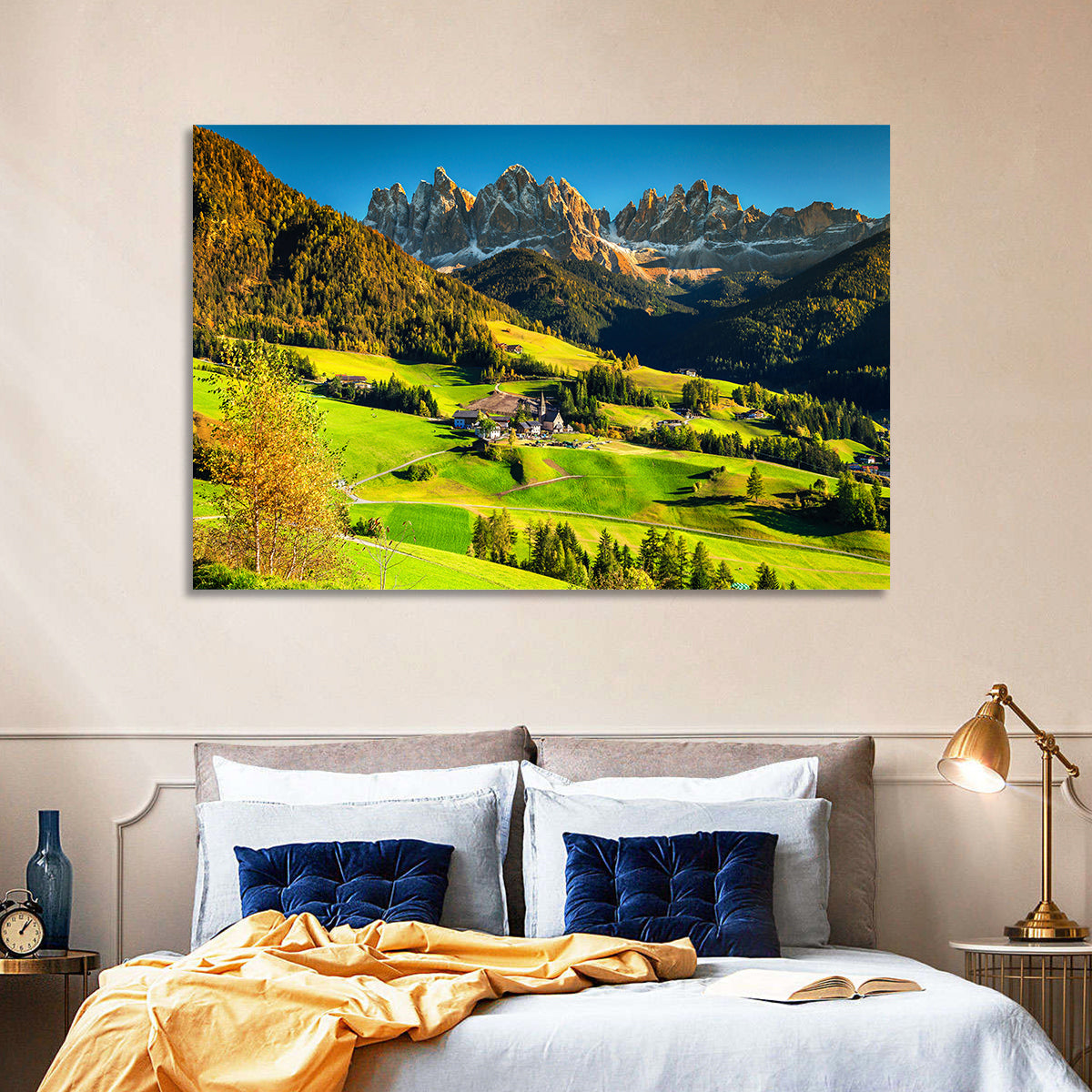 Santa Maddalena, Val Di Funes Wall Art
