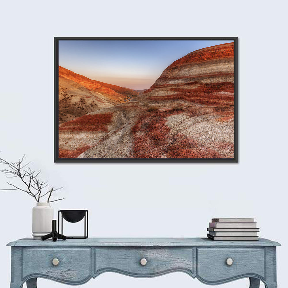 Khizi Candy Cane Mountains Wall Art
